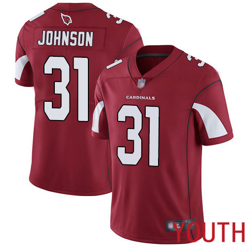 Arizona Cardinals Limited Red Youth David Johnson Home Jersey NFL Football #31 Vapor Untouchable
